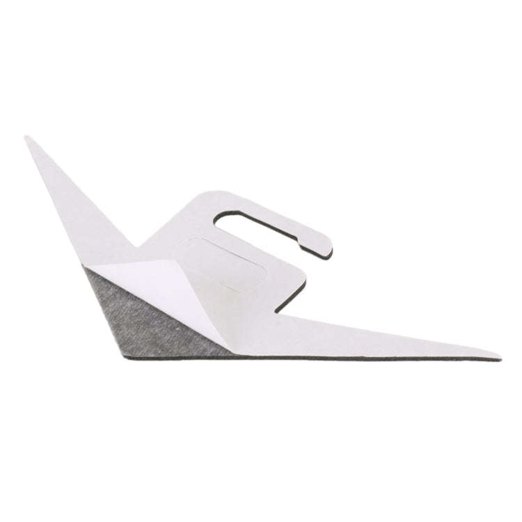 Car Number 6 Personalized Aluminum Alloy Decorative Stickers, Size:10x4x0.4cm (Silver)