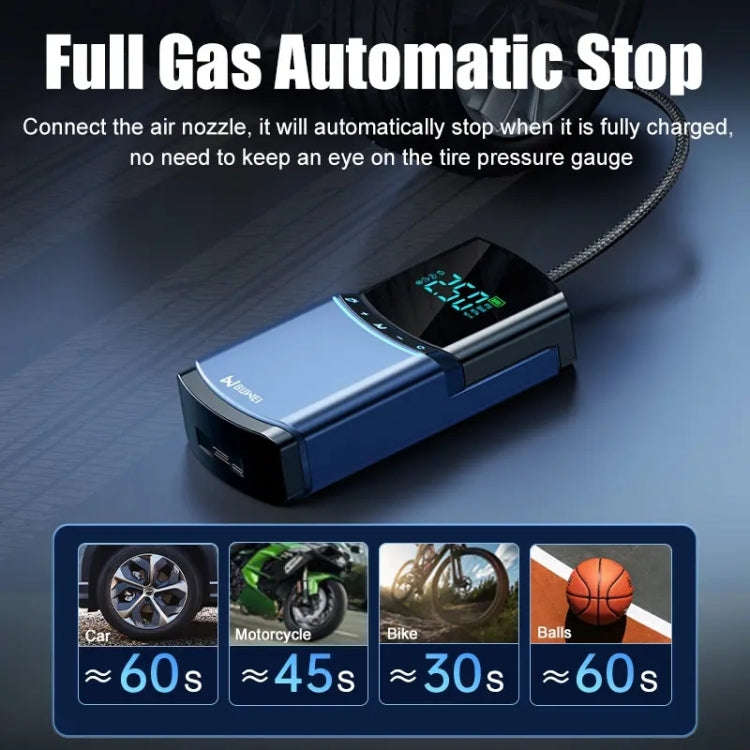 BN03H 8400mAh Car Emergency Start Power Supply Air Pump Integrated Machine, High-end Version