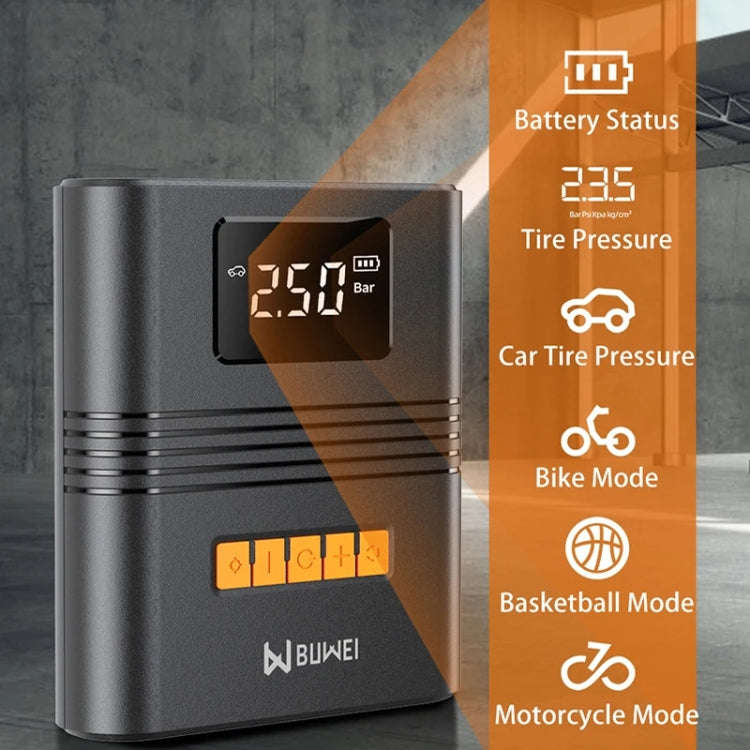 D7L 8800mAh Multifunctional Car Emergency Start Power Supply Air Pump Integrated Machine