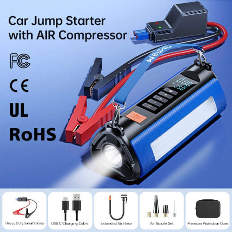 TS03H 8400mAh + EVA Bag Car Emergency Start Power Supply Air Pump Integrated Machine, High Version