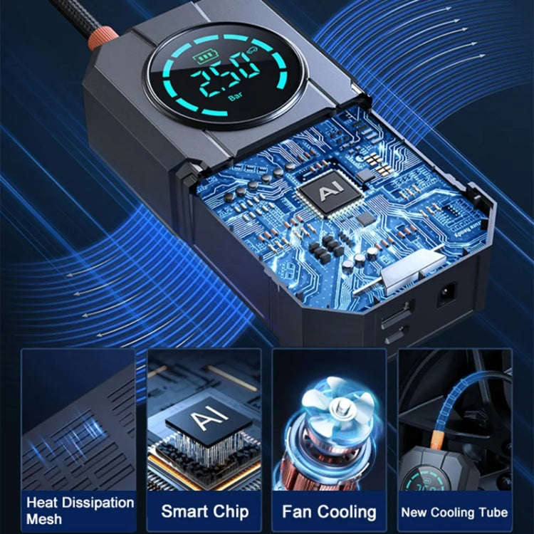 YS01S Wireless Version Portable Car Air Pump Electric Pump