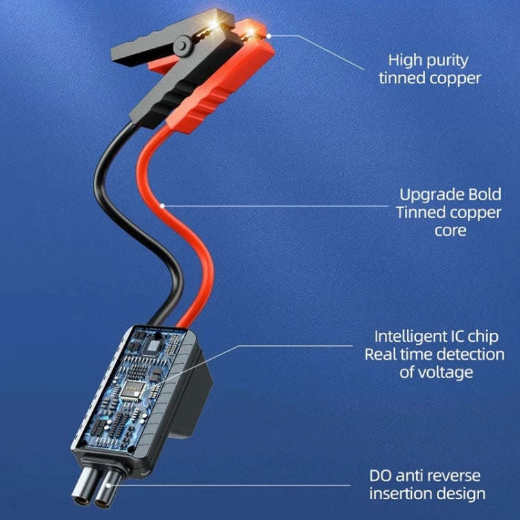 YS03TH 6000mAh Car Emergency Start Power Supply Electric Air Pump Integrated Machine