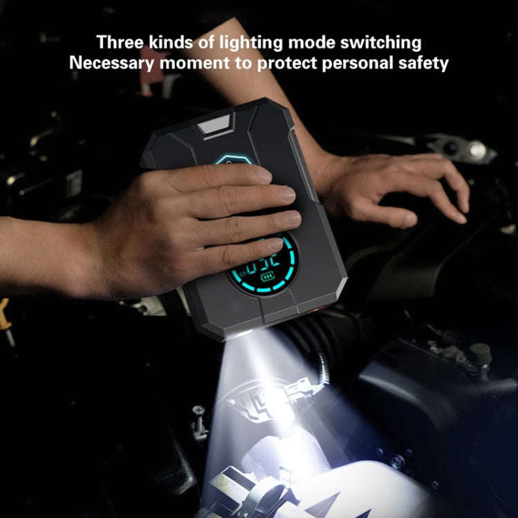YS03H PT 8400mAh Car Emergency Start Power Supply Electric Air Pump Integrated Machine