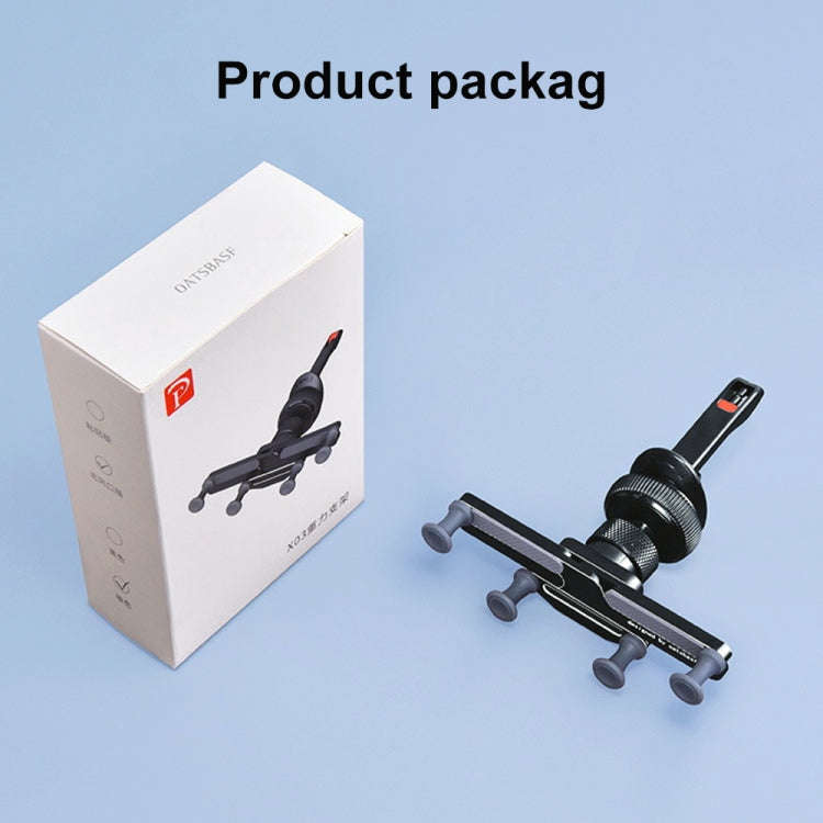 Car Knob Air Outlet Invisible Aluminum Alloy Gravity Holder