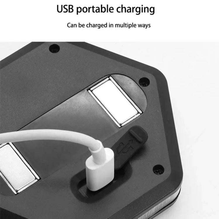 Car USB Rechargeable Strong Magnetic Adsorption COB LED Trunk Reading Light