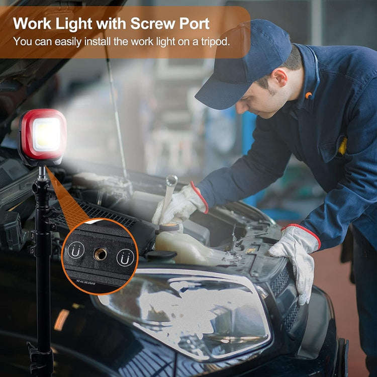Car Portable Type-C Chargeable COB LED Work Inspection Light