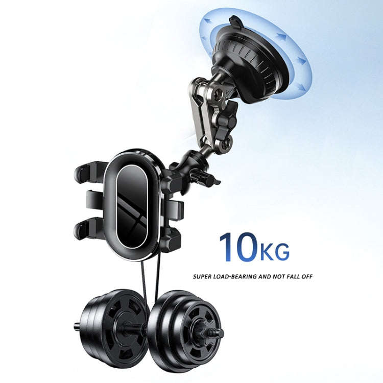 Car Universal Overhead Camera Suction Cup Phone Holder, Short Style
