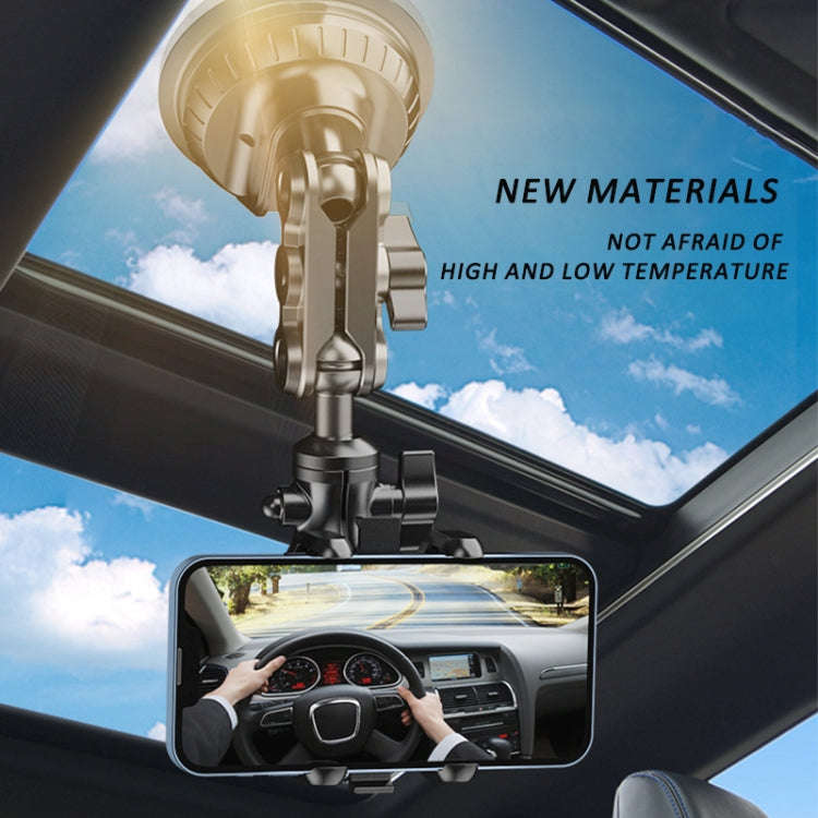 Car Universal Overhead Camera Suction Cup Phone Holder, Short Style
