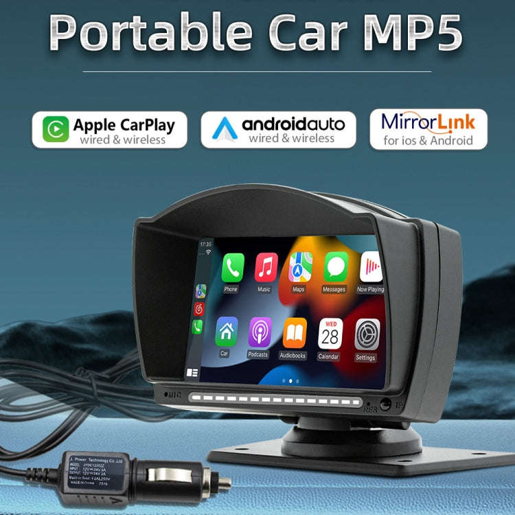 B5540 4.7 inch Allwinner Melis F133 Car MP5 Player, Support iOS CarPlay / Android Auto / BT / USB...