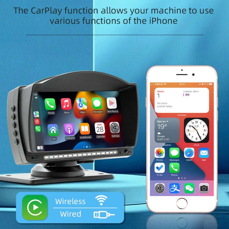 B5540 4.7 inch Allwinner Melis F133 Car MP5 Player, Support iOS CarPlay / Android Auto / BT / USB...