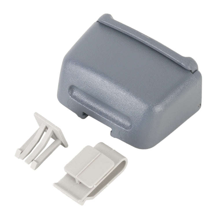 HT-0188 Car Air Outlet Ashtray Storage Box Auto Side Door Hanging Garbage Glove Box (Grey)
