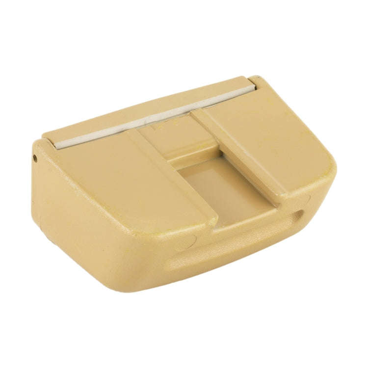 HT-0188 Car Air Outlet Ashtray Storage Box Auto Side Door Hanging Garbage Glove Box (Beige)