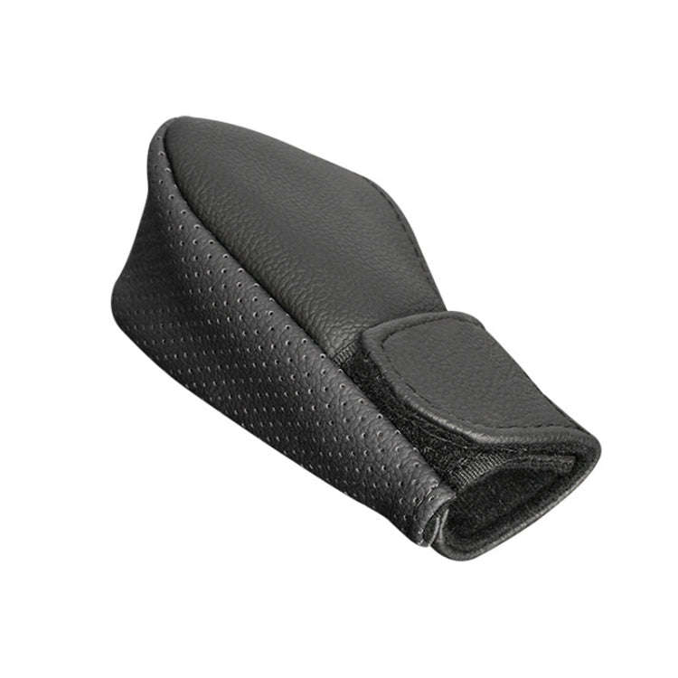 Universal Car PU Leather Gear Shift Knob Protective Cover (Black)