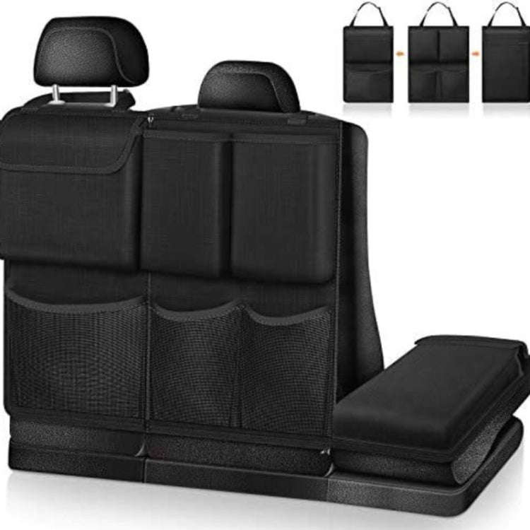 Car Hanging Back Seat Trunk Storage Bag Trunk Oxford Cloth Hanging Bag (Black)