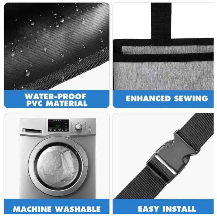 Car Hanging Back Seat Trunk Storage Bag Trunk Oxford Cloth Hanging Bag (Black)