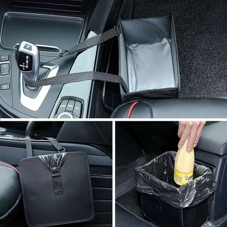 Car Garbage Storage Box Hanging Rear Seat Storage Bag, Size: 22 x 23 x 14.5cm
