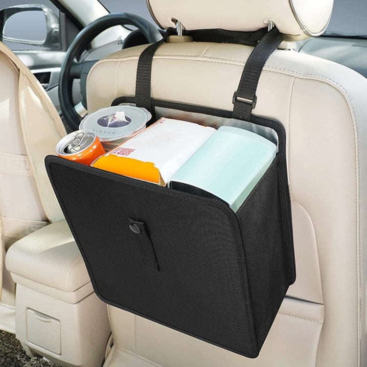 Car Garbage Storage Box Hanging Rear Seat Storage Bag, Size: 22 x 23 x 14.5cm