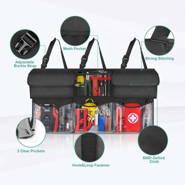Car Trunk Oxford Cloth Storage Bag Trunk Hanging Bag Tool Kit