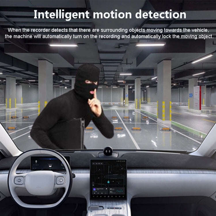 Q3 3 inch Car 1080P HD Single Recording Driving Recorder, Supports Automatic Loop Recording