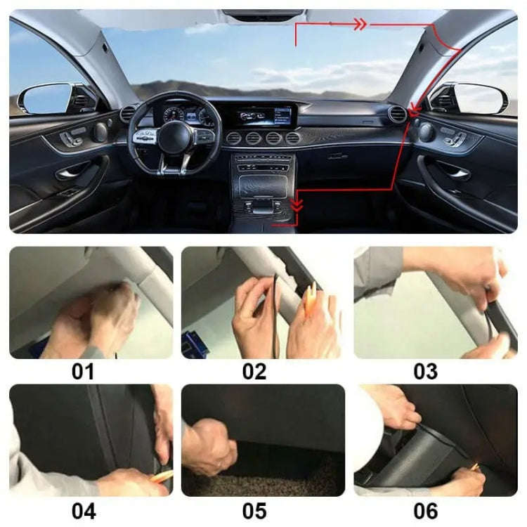 Q3 3 inch Car 1080P HD Single Recording Driving Recorder, Supports Automatic Loop Recording