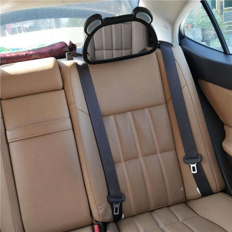 Car Baby Auxiliary Viewing Mirror with LED Remote Control Light + USB Charging