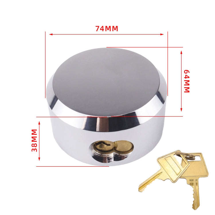 Hidden Shackle Trailer Lock Key Door Lock