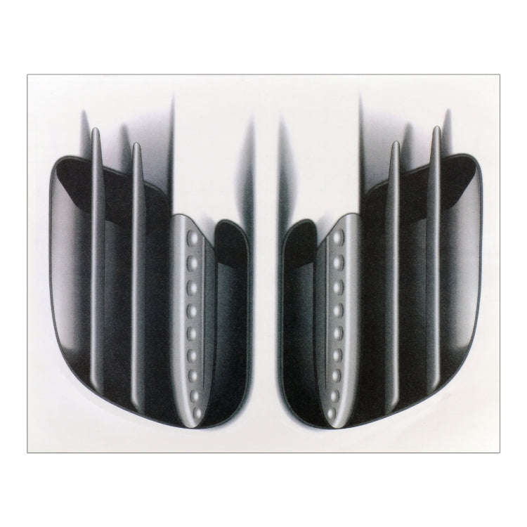Car PVC Self-adhesive Fake Vent Decorative Stickers
