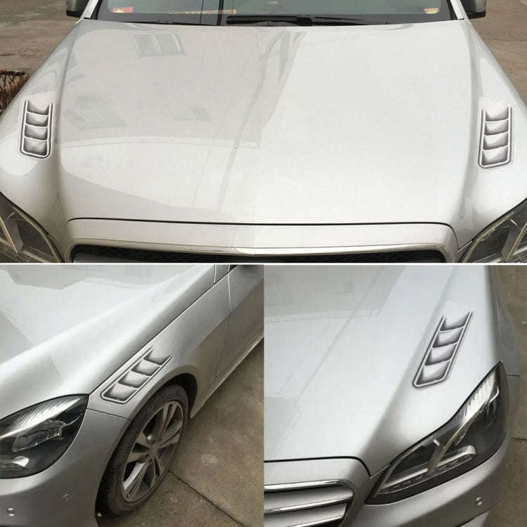 Car PVC Self-adhesive Fake Vent Decorative Stickers