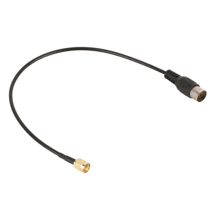 Car Shark TV Antenna IEC Female to SMA Male Adapter Cable