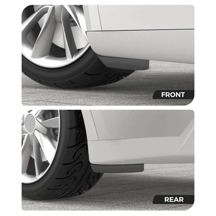 For Tesla Model 3 2024 4pcs/Set Car Fenders Mud Flap Modification Accessories