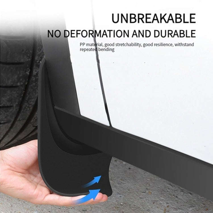 For Tesla Model 3 2024 4pcs/Set Car Fenders Mud Flap Modification Accessories