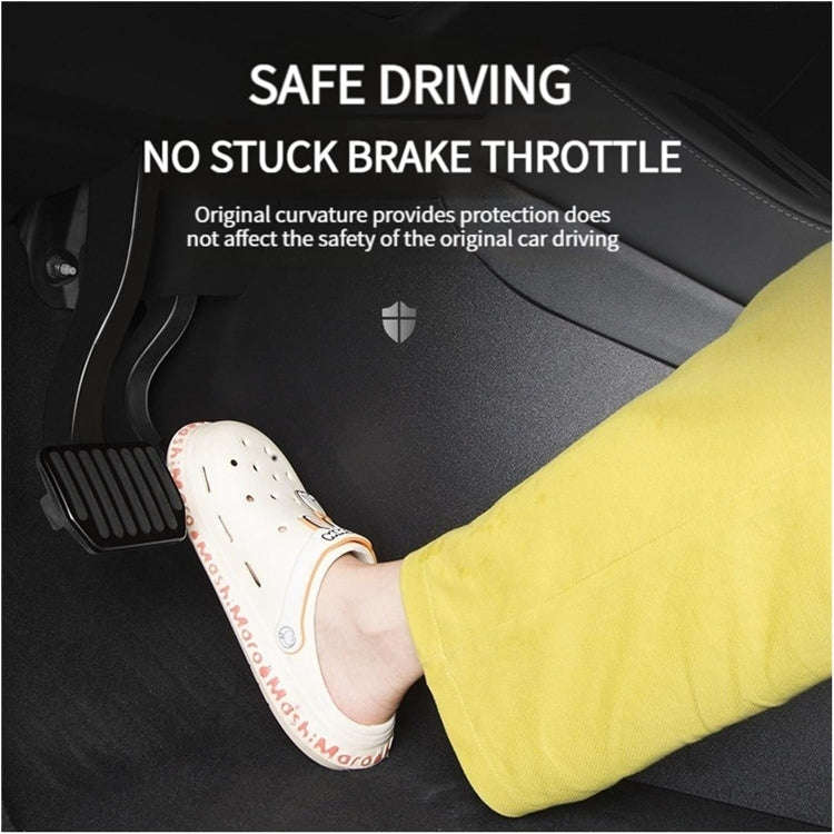 For Tesla Model Y 2pcs / Set Car Center Console Side Anti-Kick Pad