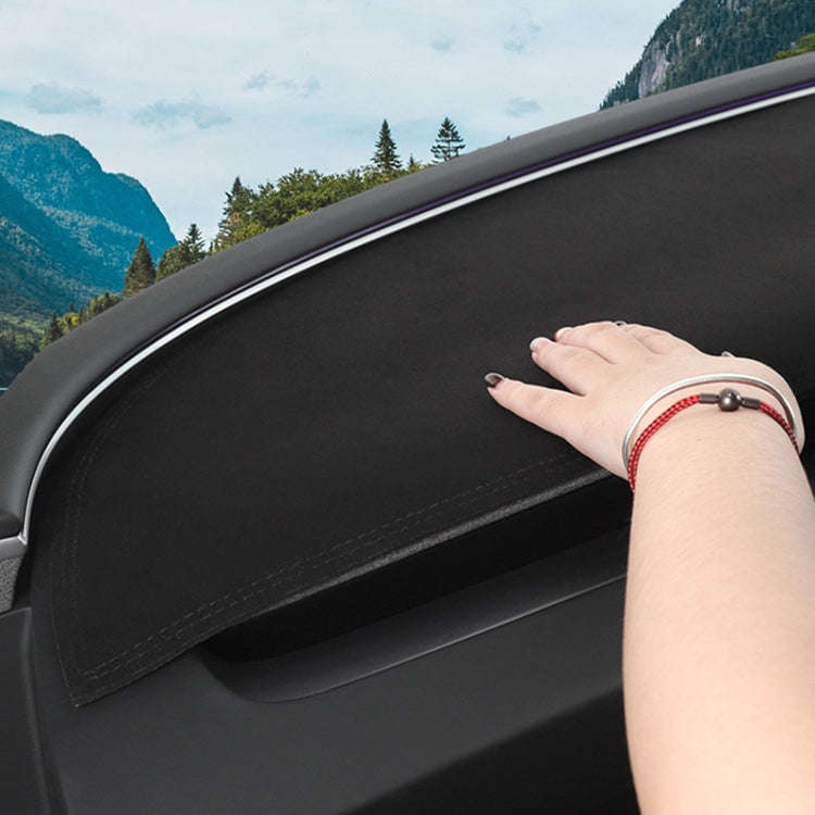 For Tesla Model 3 / Y Car Dashboard Lightproof Mat Sun Protection Sunshade Mat