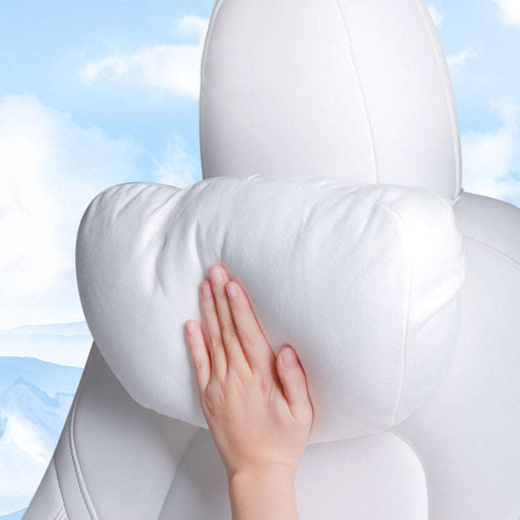 For Tesla Model 3 / Y Car Seat Neck Protector Headrest (White)