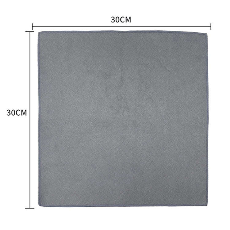 For Tesla General Car Microfiber Towel Cleaning Rag, Style: No LOGO, Size: 30 x 30cm