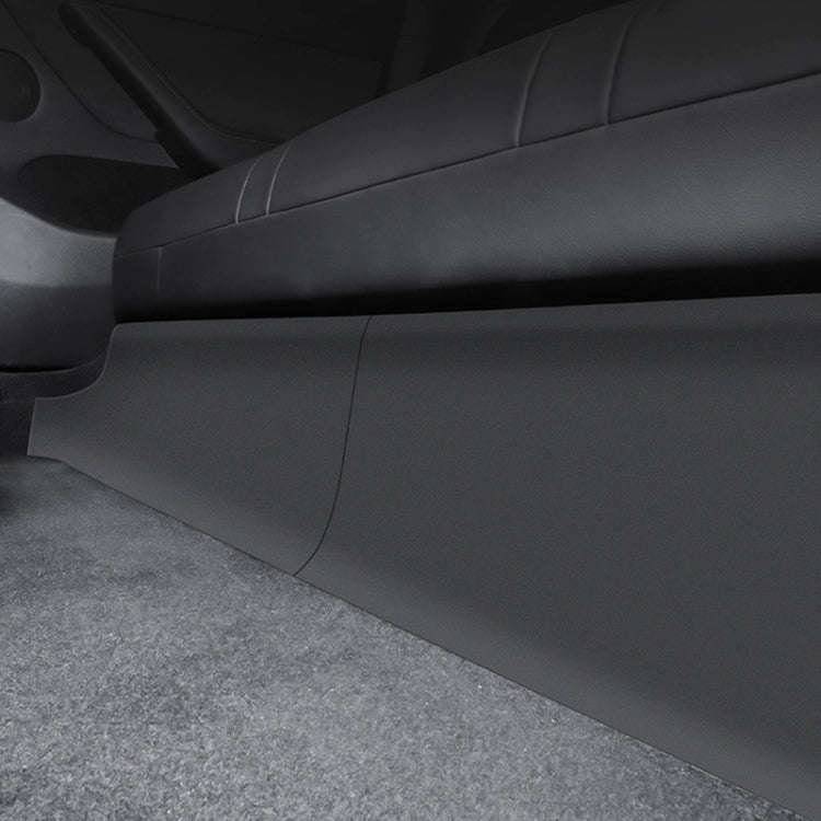 For Tesla Model Y 2pcs / Set Car Rear Seat Lower Protection Panel