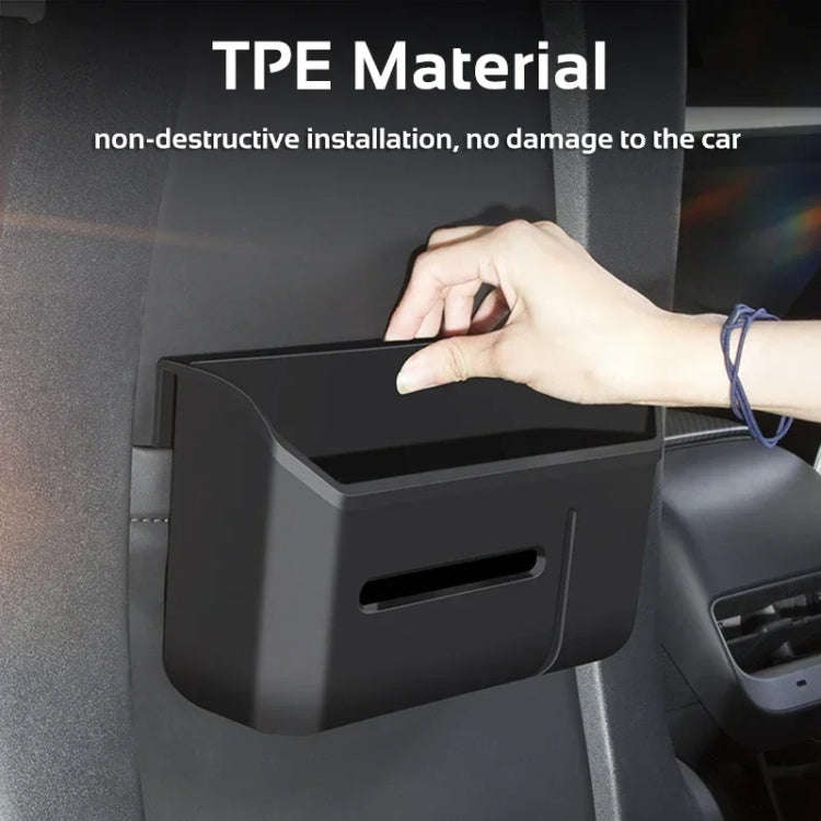 For Tesla Model Y / 3 Car Front Seat Back Storage Box