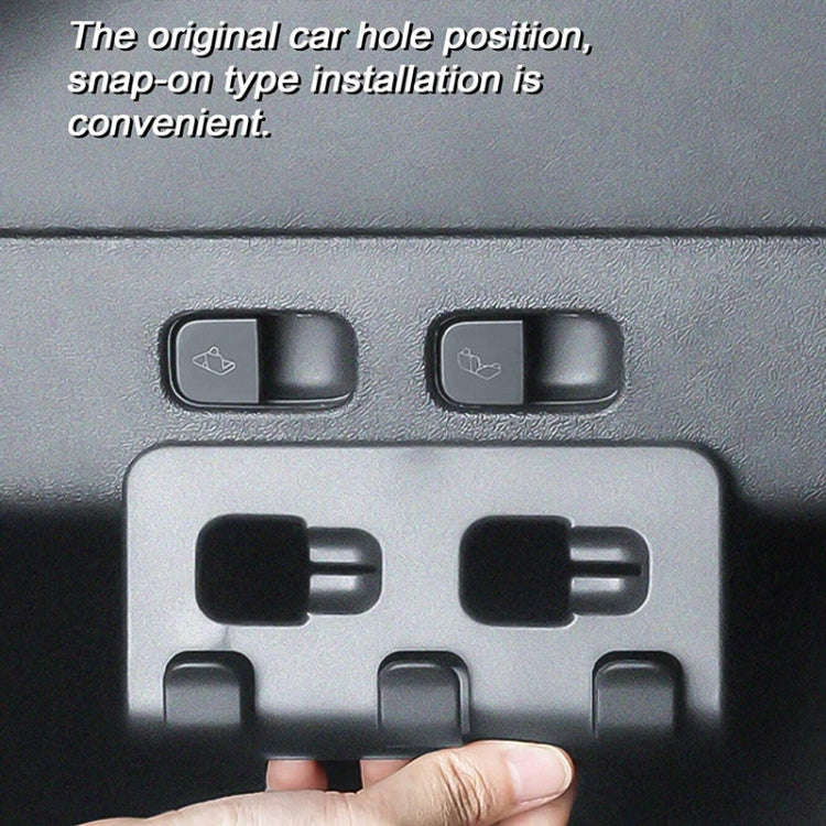 For Tesla Model Y 2021-2023 Car Snap-on Trunk Button Storage Hook