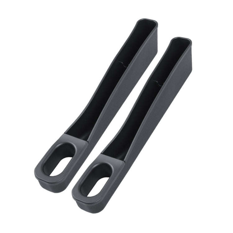 For Tesla Model 3 / Y 2pcs / Set Car Seat Gap Storage Box (Black)