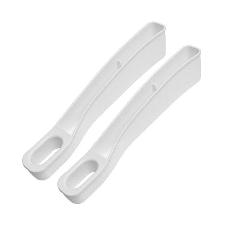 For Tesla Model 3 / Y 2pcs / Set Car Seat Gap Storage Box (White)