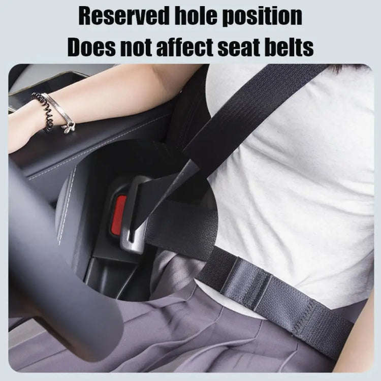 For Tesla Model 3 / Y 2pcs / Set Car Seat Gap Storage Box (White)