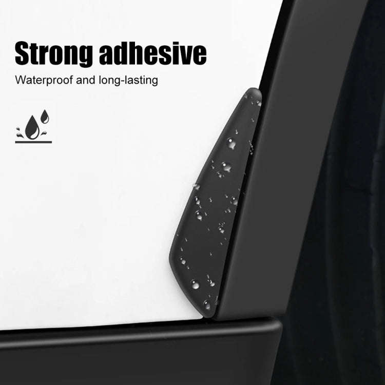 For Tesla Model 3 / Y 4pcs / Set Car Front & Rear Door Corner Anti-collision Strips