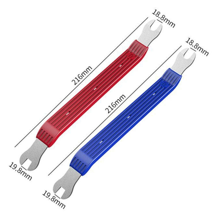 4-5 inch Short Car Door Panel Removal Rubber Buckle Screwdriver (Red)