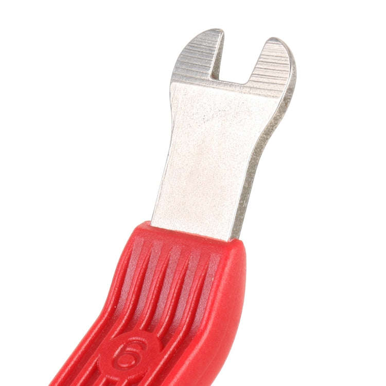 4-5 inch Short Car Door Panel Removal Rubber Buckle Screwdriver (Red)