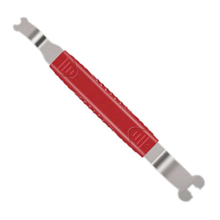 4-5 inch Long Car Door Panel Removal Rubber Buckle Screwdriver (Red)