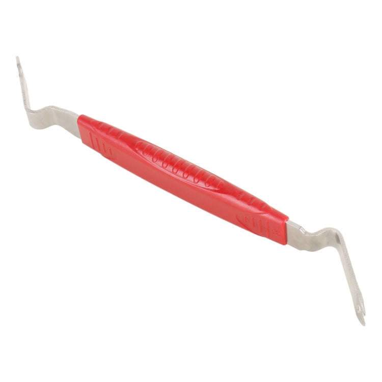 4-5 inch Long Car Door Panel Removal Rubber Buckle Screwdriver (Red)