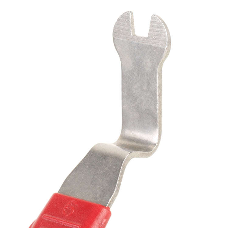 4-5 inch Long Car Door Panel Removal Rubber Buckle Screwdriver (Red)