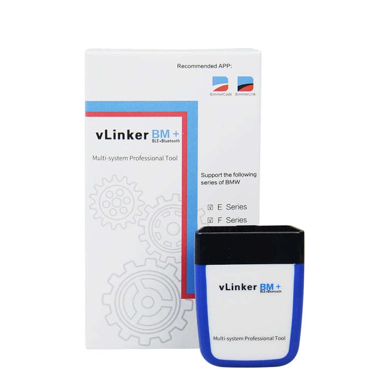Vgate VLINKER BM+ V2.2 Bluetooth 4.0 Car OBD Fault Diagnosis Detector