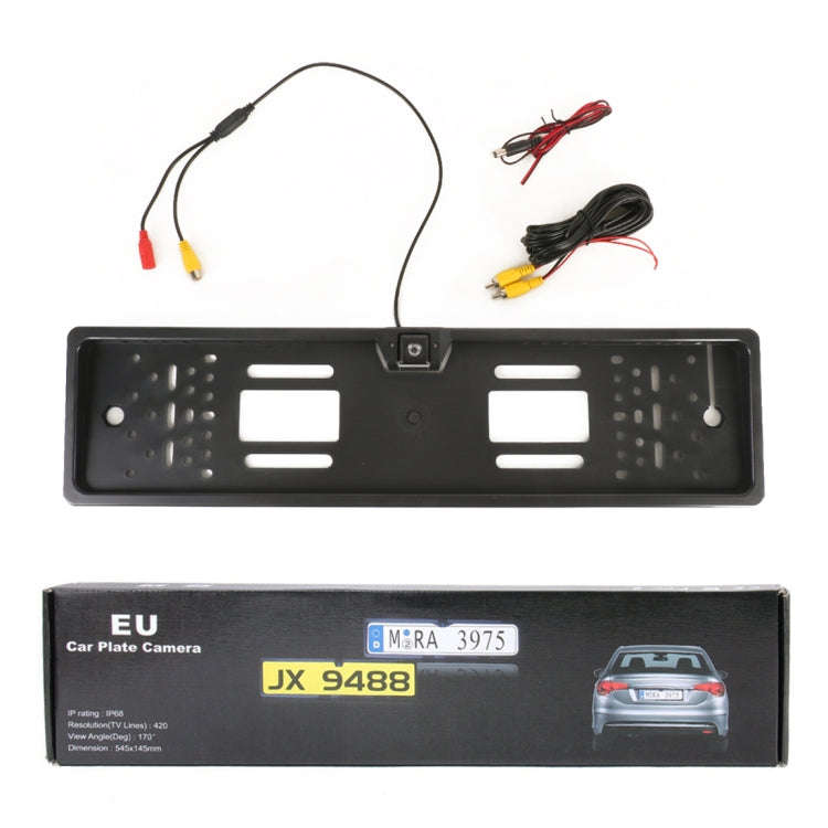 Car European License Plate Frame with Reversing Camera