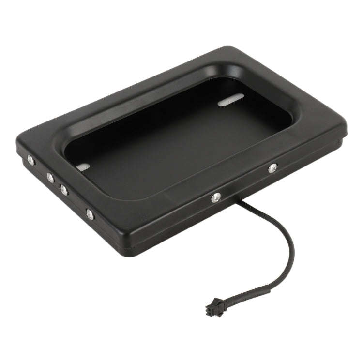 US Motorcycle License Plate Cover Frame Roller Blind License Plate Bracket